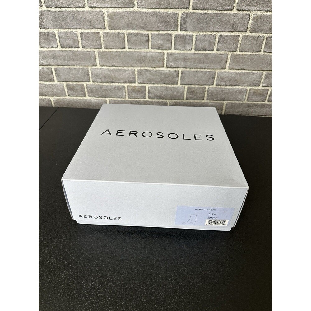 Aerosoles Women's Cinnamon Heeled Tailored Booties Brown Size 8.5M - Picture 7 of 11